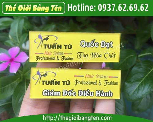 THẺ BẢNG TÊN MICA 